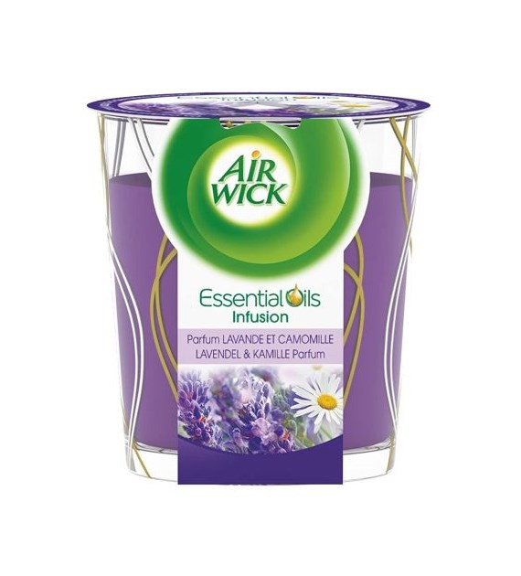 Air Wick Essential Oils Lavande Świeczka 105g