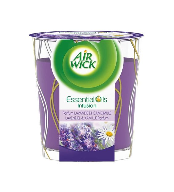 Air Wick Essential Oils Lavande Świeczka 105g