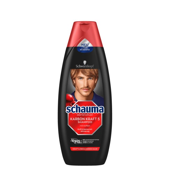 Schauma Karbon Kraft 5 Szampon 480ml
