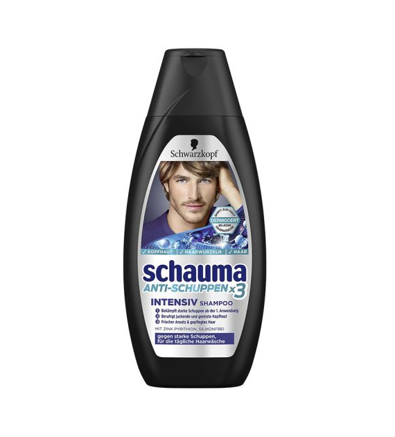 Schauma Anti-Schuppen X3 Intensiv Szampon 480ml