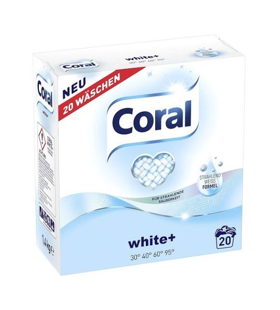 Coral White+ Proszek 20p 1,4kg