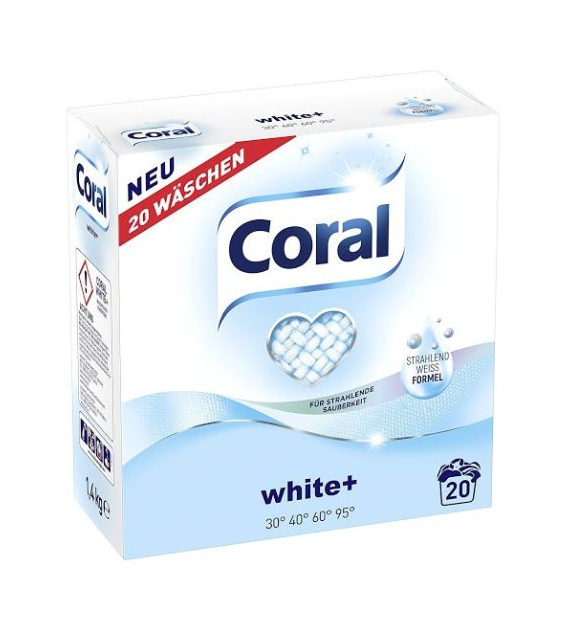 Coral White+ Proszek 20p 1,4kg