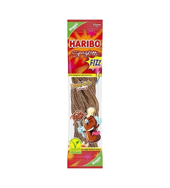 Haribo Spaghetti Fizz Happy Cola 200g