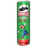 Pringles Sour Cream & Onion Super Mario 165g