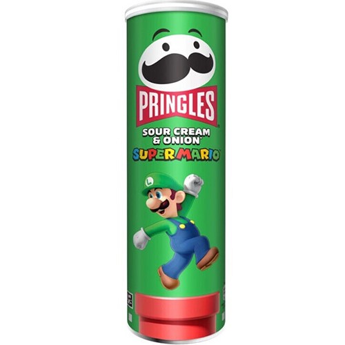 Pringles Sour Cream & Onion Super Mario 165g