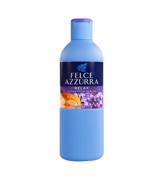 Felce Azzurra Honey & Lavender Bath Gel 650ml