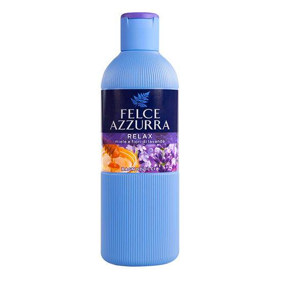 Felce Azzurra Honey & Lavender Bath Gel 650ml