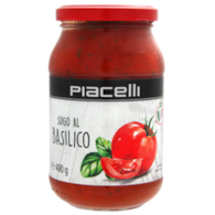 Piacelli Sugo Al Basilico Sos 400g