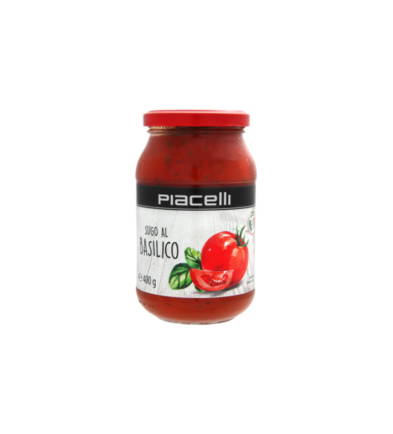 Piacelli Sugo Al Basilico Sos 400g
