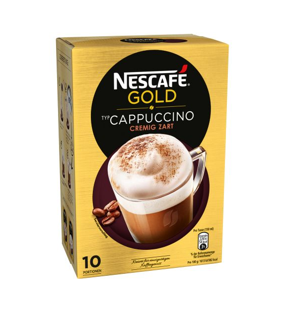 Nescafe Gold Cappuccino Saszetki 10szt 140g