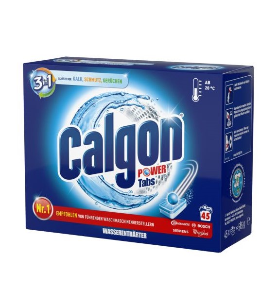 Calgon Power Tabs 45szt 585g