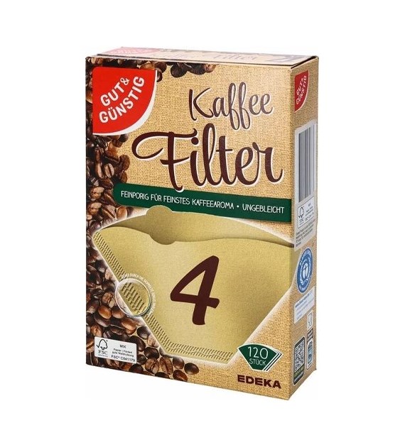 G&G Kaffee Filter  4  120szt