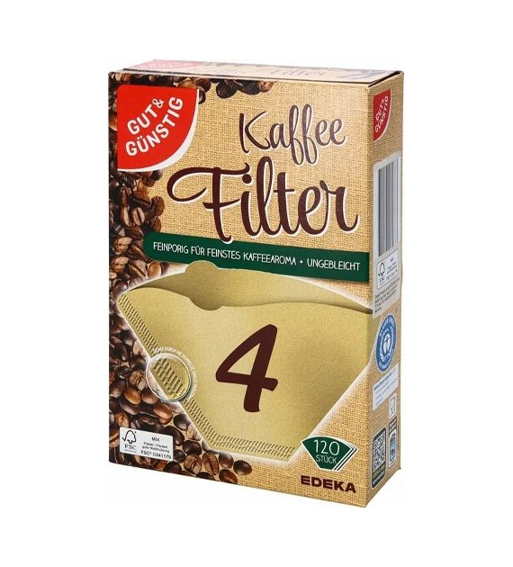 G&G Kaffee Filter  4  120szt