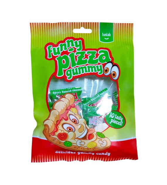 Funlab Funny Pizza Gummy 10szt 100g