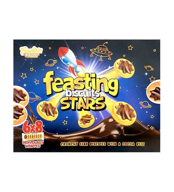 Fundiez Feasting Biscuits Stars Cocoa 6szt 288g