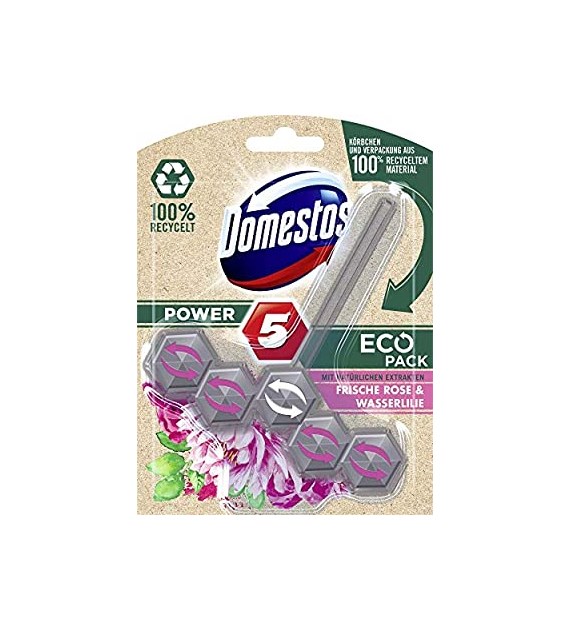 Domestos Power 5 Eco Rose Wasserlilie Zawieszk 55g