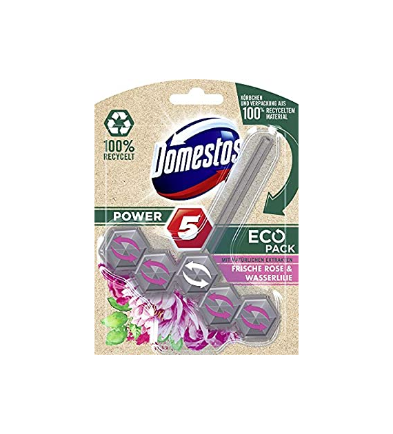 Domestos Power 5 Eco Rose Wasserlilie Zawieszk 55g