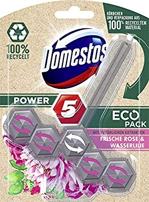 Domestos Power 5 Eco Rose Wasserlilie Zawieszk 55g