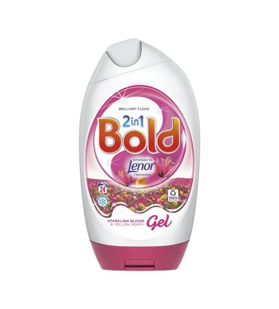 Bold 2in1 Lenor Sparkling Bloom Gel 24p 888ml