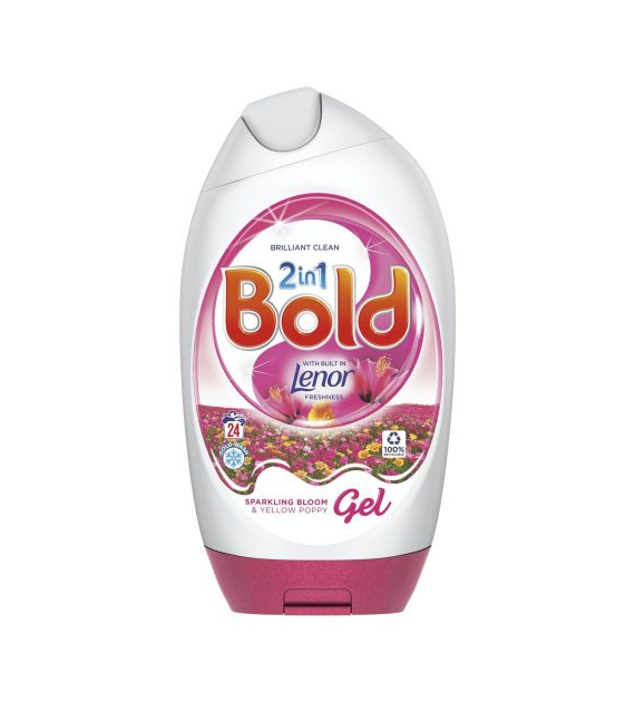 Bold 2in1 Lenor Sparkling Bloom Gel 24p 888ml