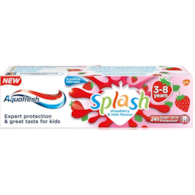 Aquafresh Splash Strawberry Mint 3-8 Lat 50ml
