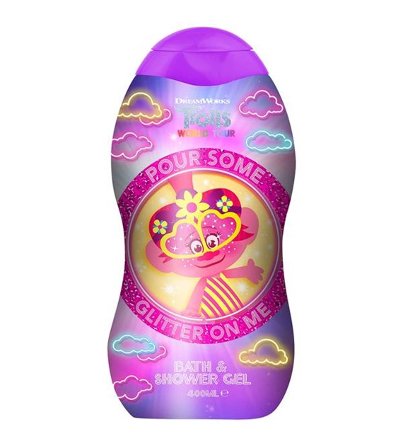 Trolls World Tour Bath & Shower Gel 400ml