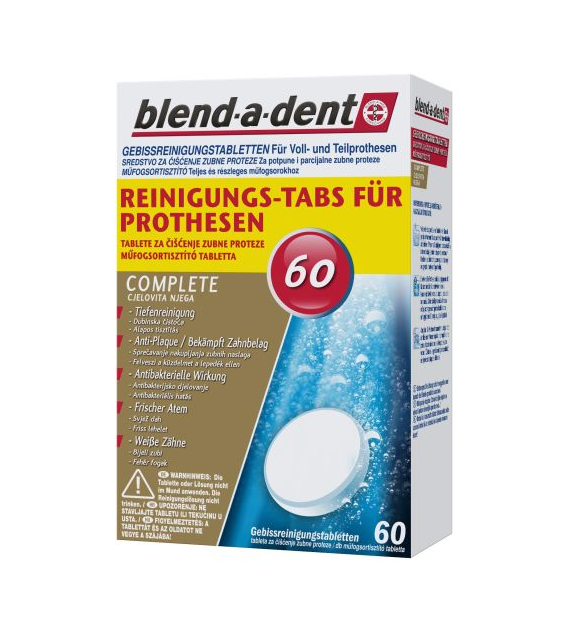 Blend-a-dent Complete Tabs Do Protez 60szt 108g