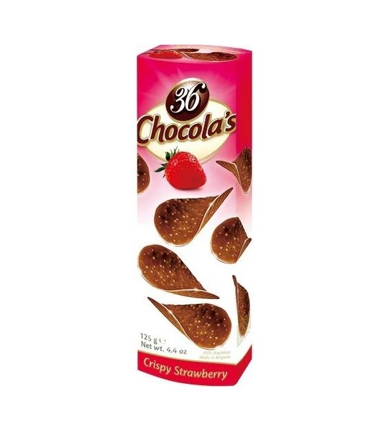 Chocolas Crispy Strawberry 125g