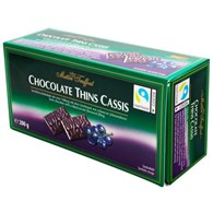 Maitre Chocolate Thins Cassis 200g