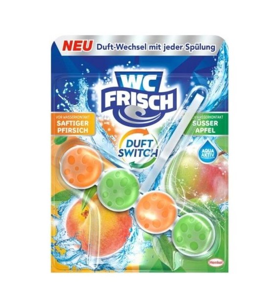 WC Frisch Duft Switch Pfirsich Apfel Zawieszka 50g