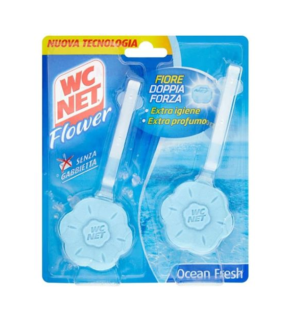 WC Net Flower Ocean Fresh Zawieszka 2x38g