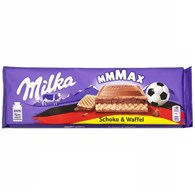Milka MMMAX Schoko & Waffel Czekolada 300g
