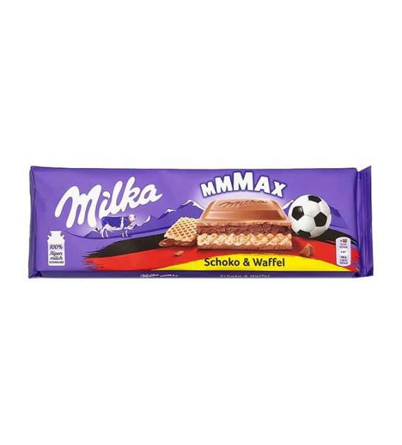 Milka MMMAX Schoko & Waffel Czekolada 300g
