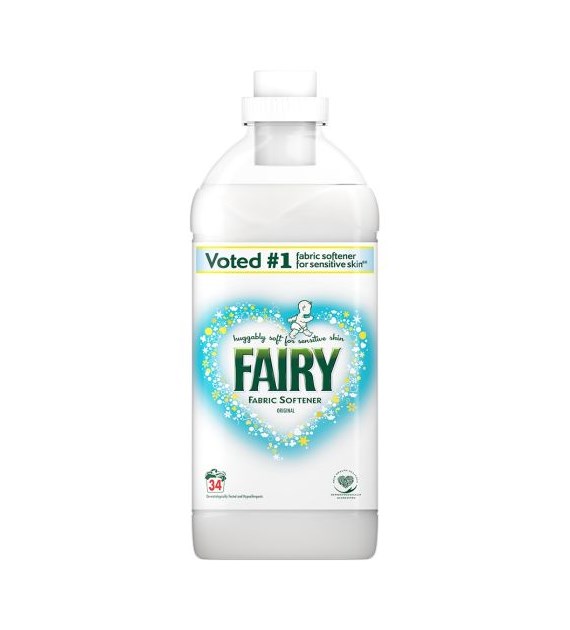 Fairy Fabric Softener Original Płuk 34p 1,1L