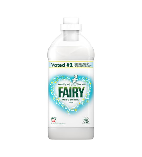 Fairy Fabric Softener Original Płuk 34p 1,1L