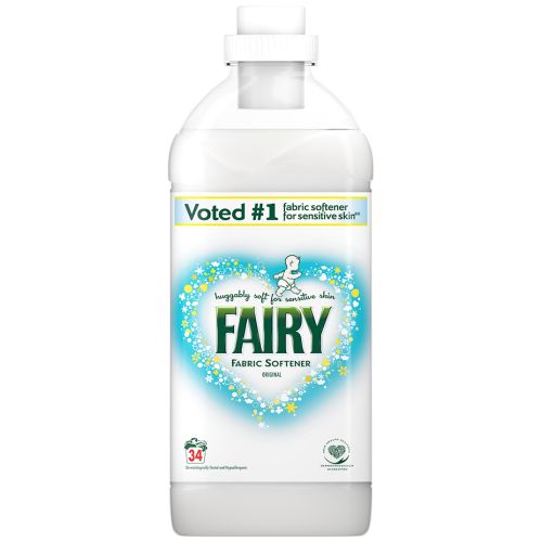 Fairy Fabric Softener Original Płuk 34p 1,1L