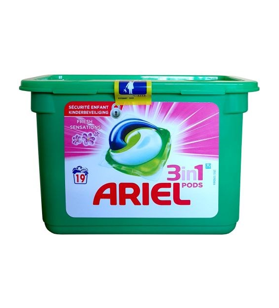 Ariel 3in1 Pods Fresh Sensations Caps 19p 513g