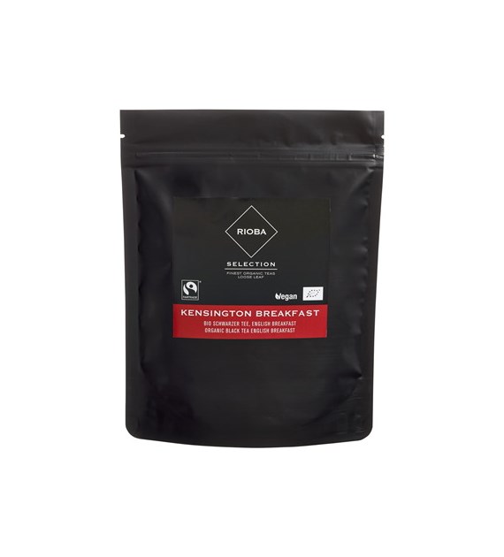 Rioba Kensington Black English Liściasta T 150g
