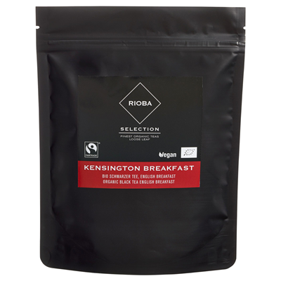 Rioba Kensington Black English Liściasta T 150g