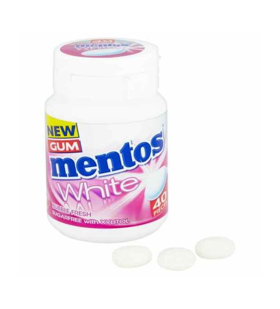 Mentos Gum White Bubble Fresh 60g