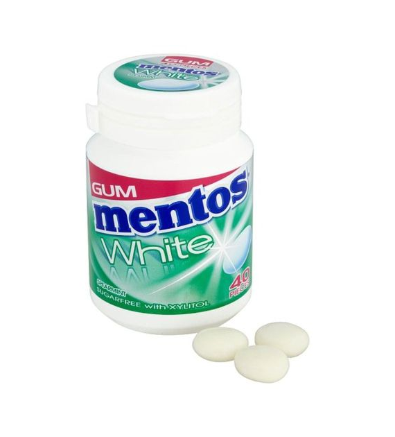 Mentos Gum White Spearmint 60g