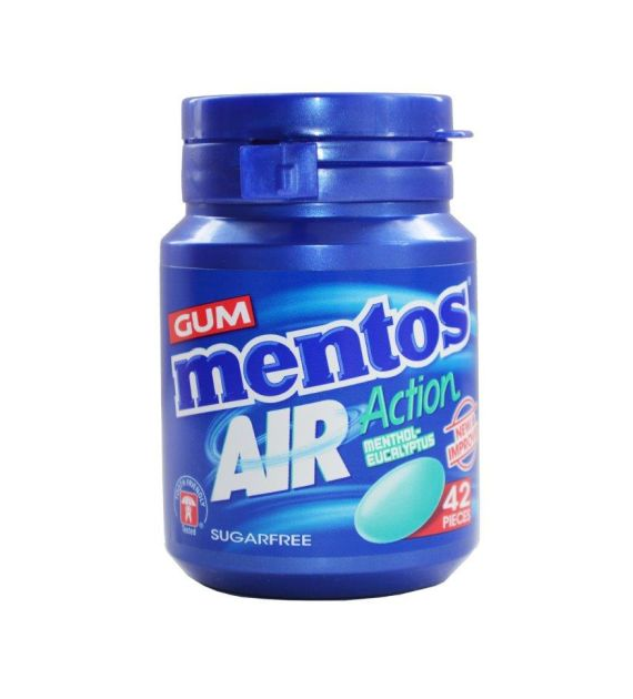 Mentos Gum Air Action Menthol-Eucalyptus 58,8g