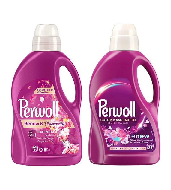 Perwoll Renew Blutenrausch Gel 24p/27p 1,4L/1,3L