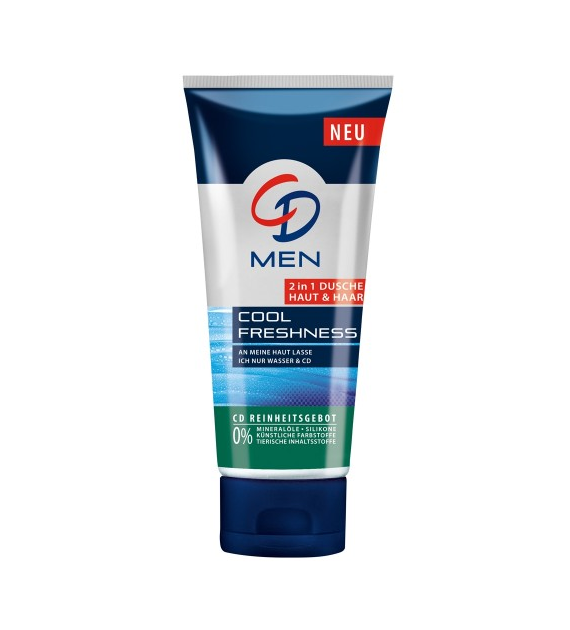 CD Men Cool Freshness 2in1 Gel Tuba 200ml