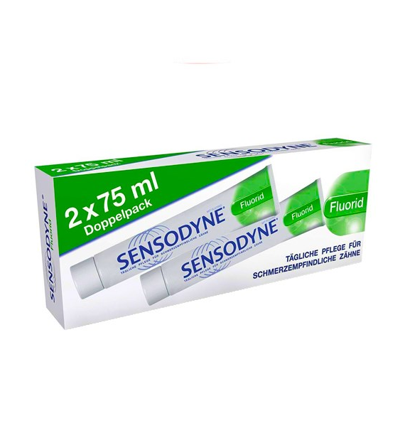 Sensodyne Fluorid Sensitiv Doppelpack 2x75ml