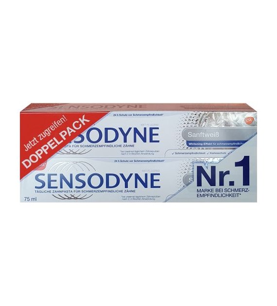 Sensodyne Sanftweiss Doppelpack 2x75ml