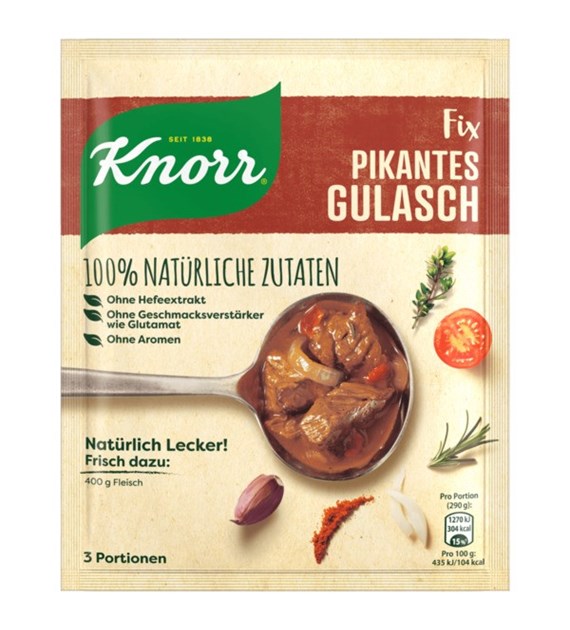Knorr Fix Pikantes Gulasch 63g