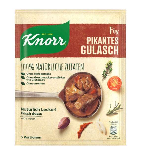 Knorr Fix Pikantes Gulasch 63g