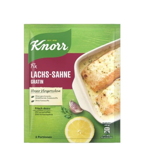 Knorr Fix Lachs-Sahne Gratin 28g