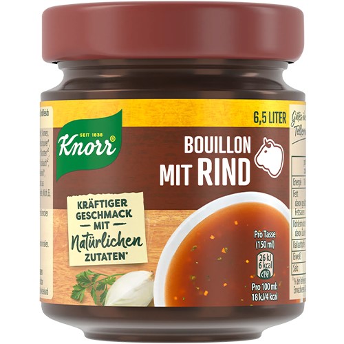 Knorr Bouillon mit Rind 130g